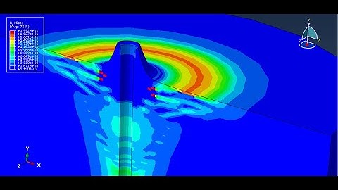 Simulation the pullout behavior of a single steel fiber using cohesive surface modeling in Abaqus