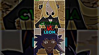 Cynthia Vs Leon Who Is Strongest 1V1 Battle