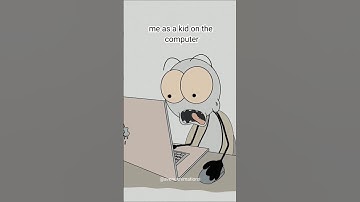 my computer skill as a kid! 😂 (best animation memes) #shorts #animation