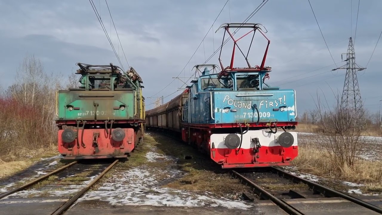 To już ostatnie tygodnie jazdy tych lokomotyw! Czyli EL2 na szlakach górniczych KWK Konin 