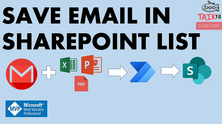 Save Email and attachment on SharePoint by taik18