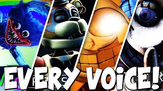 All Original Voices Compilation (FNAF, Poppy Playtime & MORE!)