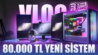 YENİ BİLGİSAYAR ve YAYIN SİSTEMİ! ODA VLOG!