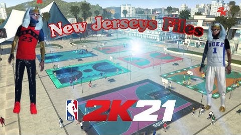 *NEW* NBA 2K21 NEW JERSEY FILE WITH BASKETBALL GODS HAT FILE FREE!!