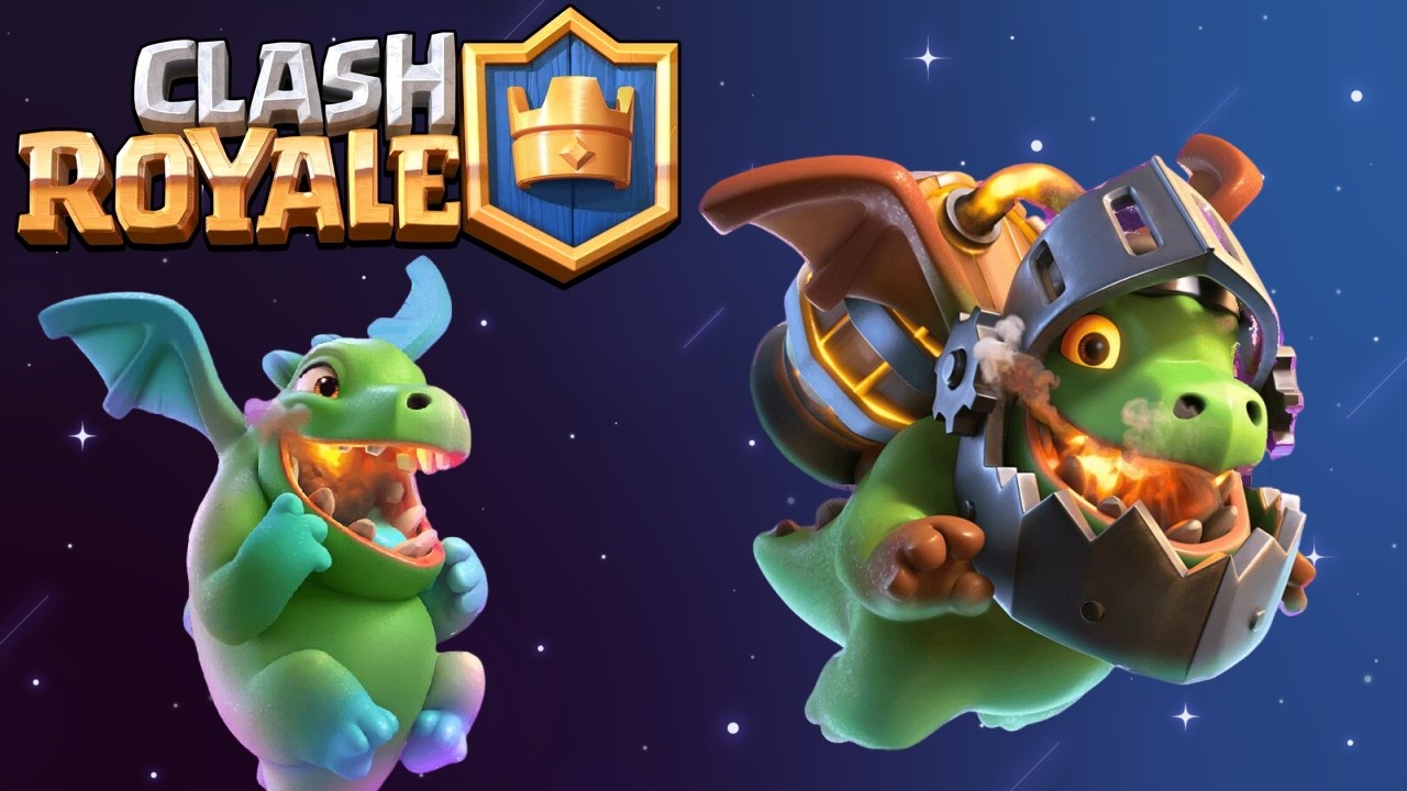 ドラゴン軍団でゴリ押しを試みる【クラロワ】