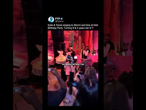 We Re Getting Old Aren T We Travisscott Kyliejenner Stormi Aire 