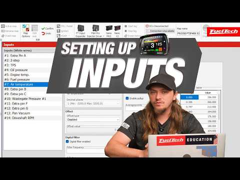How to Set Up Inputs in FuelTech PowerFT | Tech Tuesday