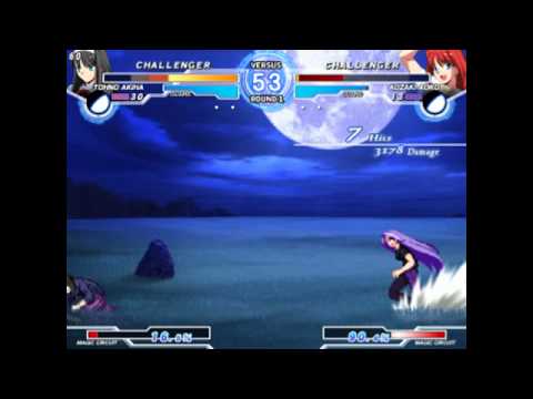 MBAACC H-Akiha VS H-Aoko