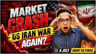 Stock market crash again due to US Iran war?