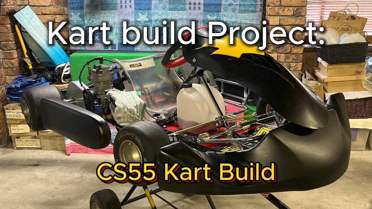 NEW KART BUILD - The Arrival of the CS55 401T #carlossainz #gokart #build