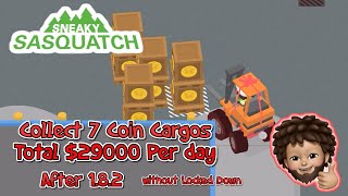 Sneaky Sasquatch -  how to earn $29000 (7 coin) per day without locked down after 1.8.2
