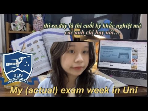 Một tuần ôn thi cuối kỳ ở ULIS  🌼📚// nấu ăn, ôn bài, đi chợ hoa, grwm, qua môn, A+, tips tâm lý,... - youtube