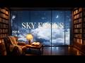 Sky Library Focus Room | 45 Min Deep Work Above the Clouds