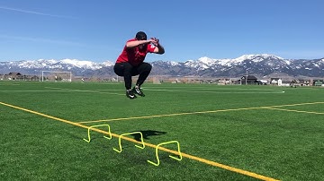 Double Leg Hurdle Jump Progression 2: Drop Jump