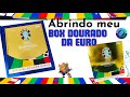 Abrindo o Box dourado Euro 2024. Exclusivo no Brasil!!