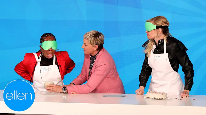 Beth Behrs and Tichina Arnold Play 'Taste Buds'