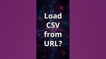 Do you want to load a CSV file from a URL? [5]