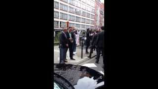 Egemen Bağış'a Brüksel'de TGB Belçika gençlerinden protesto