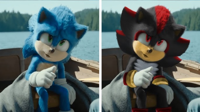 SONIC Movie 2 OLD Design VS NEW Design (SONIC.EYX VS SONIC 2) 