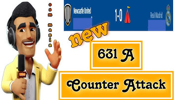 OSM TACTICS 2024 | New Tactics OSM 631 A Counter Attack Against Training Camp 🔥