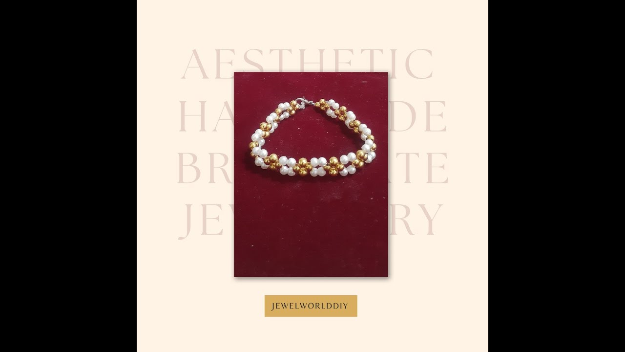 "Aesthetic Handmade Bracelate diyJewelry JWD" YouTube