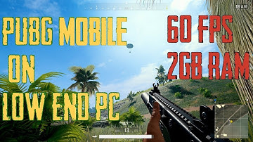 HOW TO PLAY PUBG MOBILE ON LOW END PC WITH 60 FPS | EMULATOR | PHOENIX OS