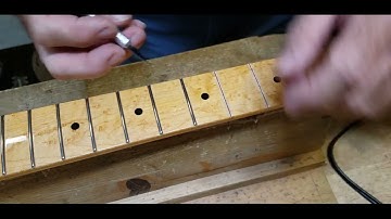Removing Frets on a Finished Fender Fingerboard