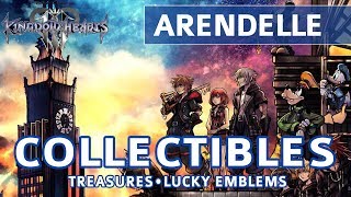 Kingdom Hearts 3 - Arendelle All Collectible Locations (Lucky Emblems & Treasures)