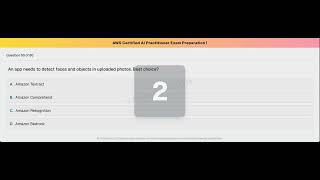 AWS Certified AI Practitioner Exam Preparation Part 2
