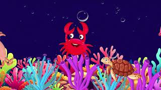 Calming Undersea Animation, Baby Lullaby Soothing fishes 🐠 Aquarium Fish Lullaby #037