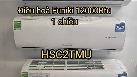 Điều hòa funiki 12000 1 chiều giá bao nhiêu năm 2024