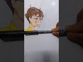 anime boy drawing #anime #drawing #shorts