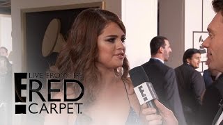 The "good for you" singer reveals how she spent romantic holiday, and
it's not what you think! get scoop from red carpet of 2016 grammys.
#en...