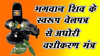 अब होगा बेलपत्र से कामदेव वशीकरण मंत्र ।। अघोरी तांत्रिक मंत्र ।। love marriage vashikaran mantra