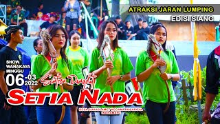 ATRAKSI JARAN LUMPING SINTREN DANGDUT SETIA NADA || WANAKAYA,6 MARET 2022.