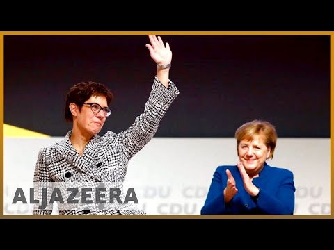 🇩🇪German CDU elects Kramp-Karrenbauer as new party leader l Al Jazeera English