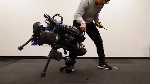 Recovery Controller for a Quadrupedal Robot using Deep Reinforcement Learning