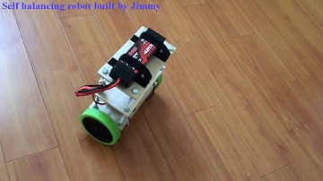 Self balancing robot control via  ps3 controller