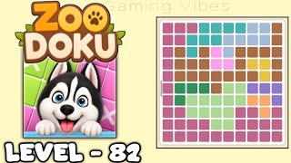 Zoodoku Level 82 Walkthrough Solution
