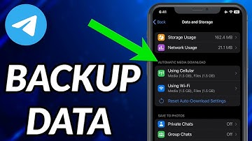How To Backup Data In Telegram