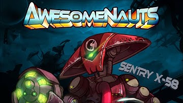 Jack and Peter play Awesomenauts #2 Sentry x-58