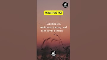 Learning is a continuous journey, and each day is a chance to expand your horizons