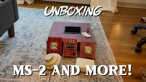 Unboxing the FireLite MS-2 FACP, Along with some Other Fire Alarm Devices!!