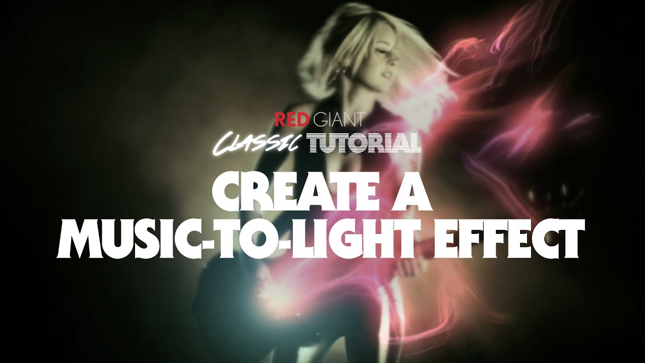 Classic Tutorial Create A MusicToLight Effect YouTube