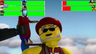 Lego Ninjago Ninja Vs. Pirates With Healthbars