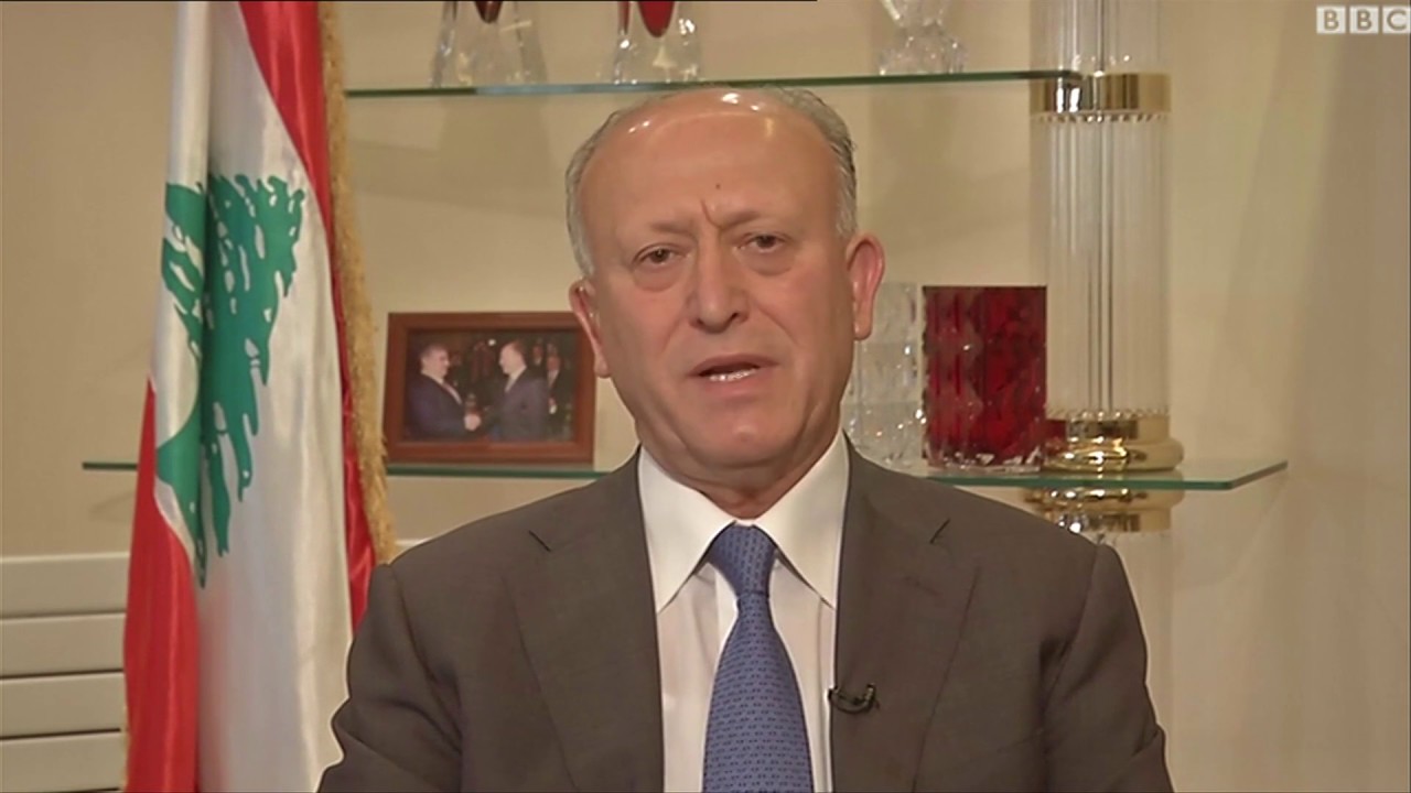 مقابلة مع وزير العدل اللبناني السابق أشرف ريفي حول استقالة سعد الحريري