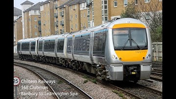 Trip Report | Chiltern Railways | 168 Clubman | Banbury to Leamington Spa