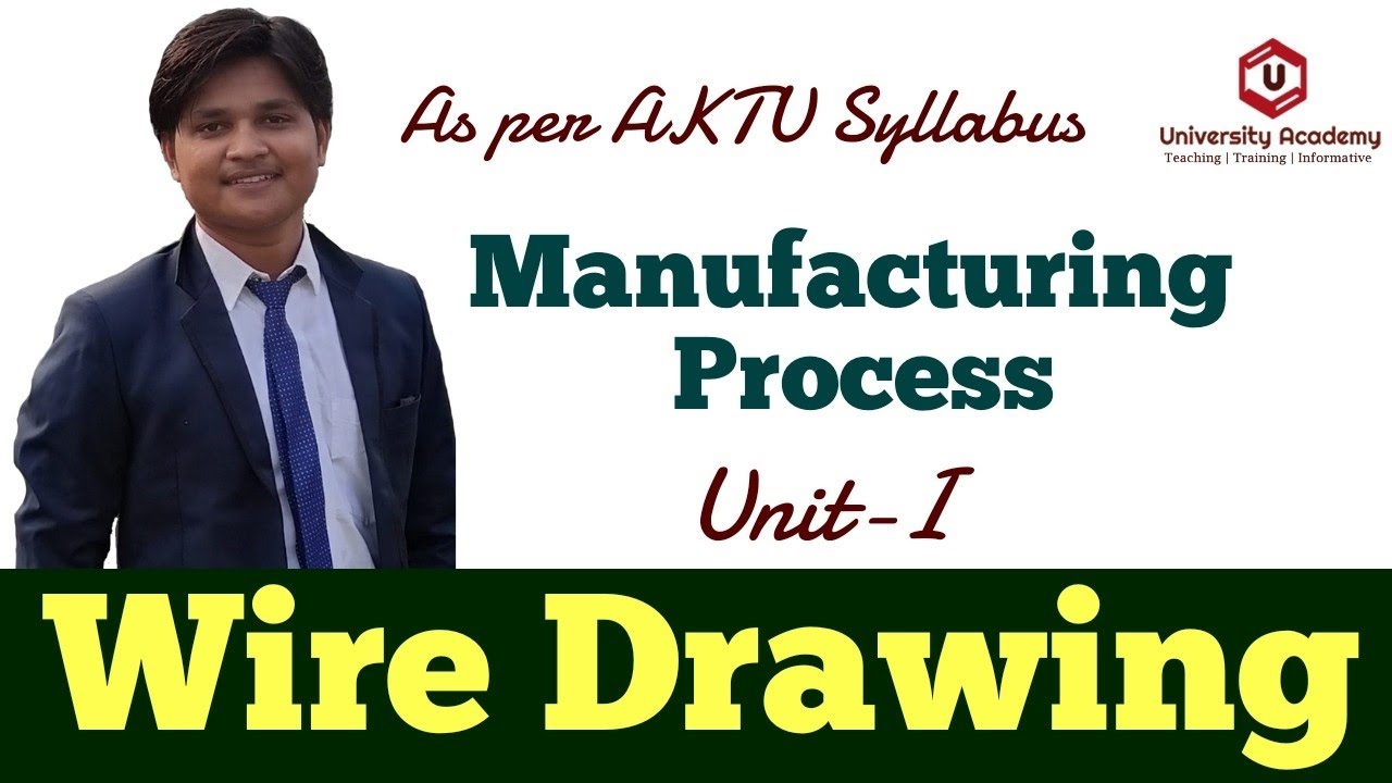 MP11: Wire Drawing | Analysis of wire drawing | Analysis and Optimization of Wire Drawing Process