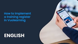 How to implement a training register in Vuolearning