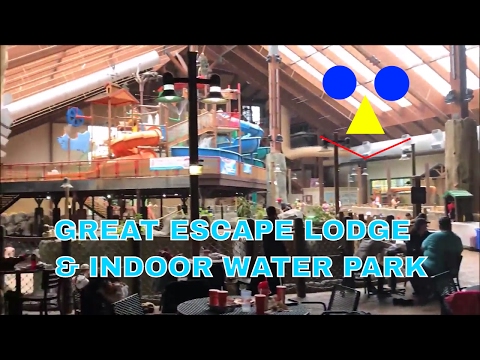 Video: Six Flags Great Escape Lodge – New Yorgi siseveepark